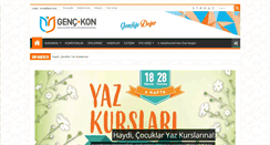 Desktop Screenshot of genckon.org